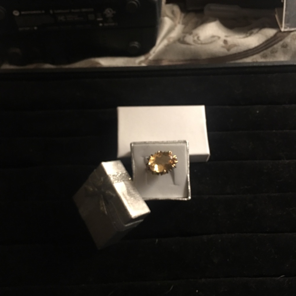10 K gold ring.